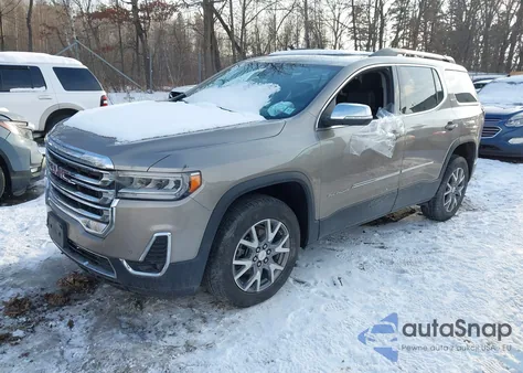 2022 GMC Acadia Awd Slt from USA, damaged, VIN 1GKKNULS2NZ110425